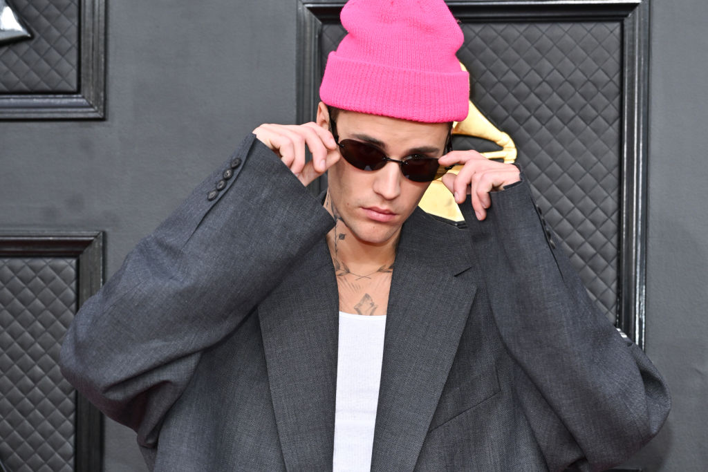 Justin Bieber - The 64th Annual Grammy Awards - Arrivals
