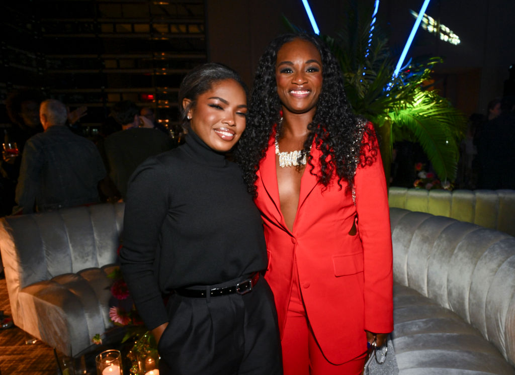 ryan destiny claressa shields - The Road to the Golden Globes Party at Toronto International Film Festival 2024 - the Fire Inside movie
