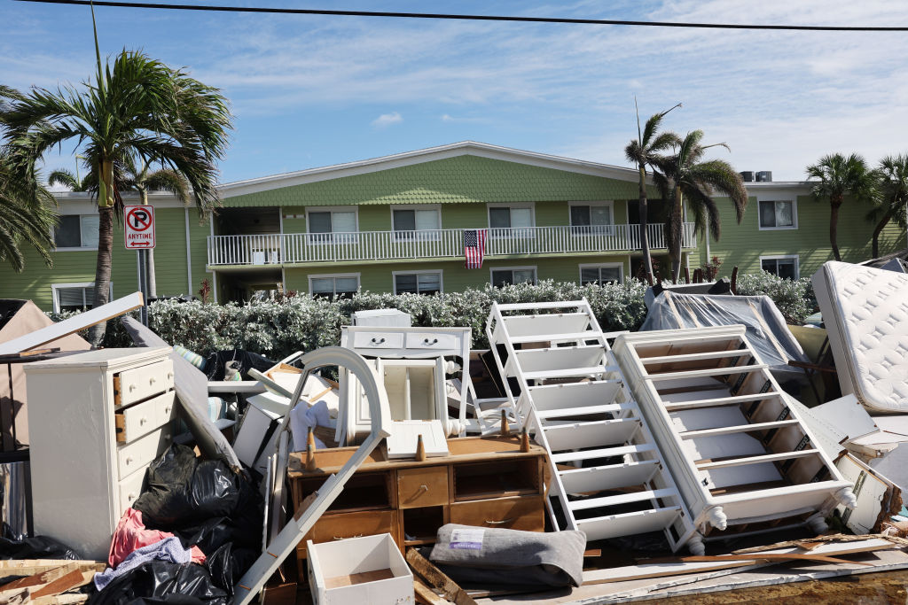 mental health hurricane - Hurricane Milton Barrels Into Florida