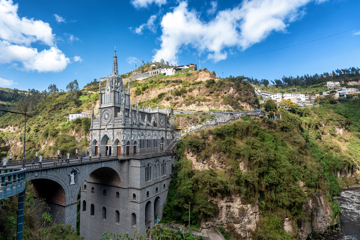 The Las Lajas Sanctuary: Ipiales, Colombia